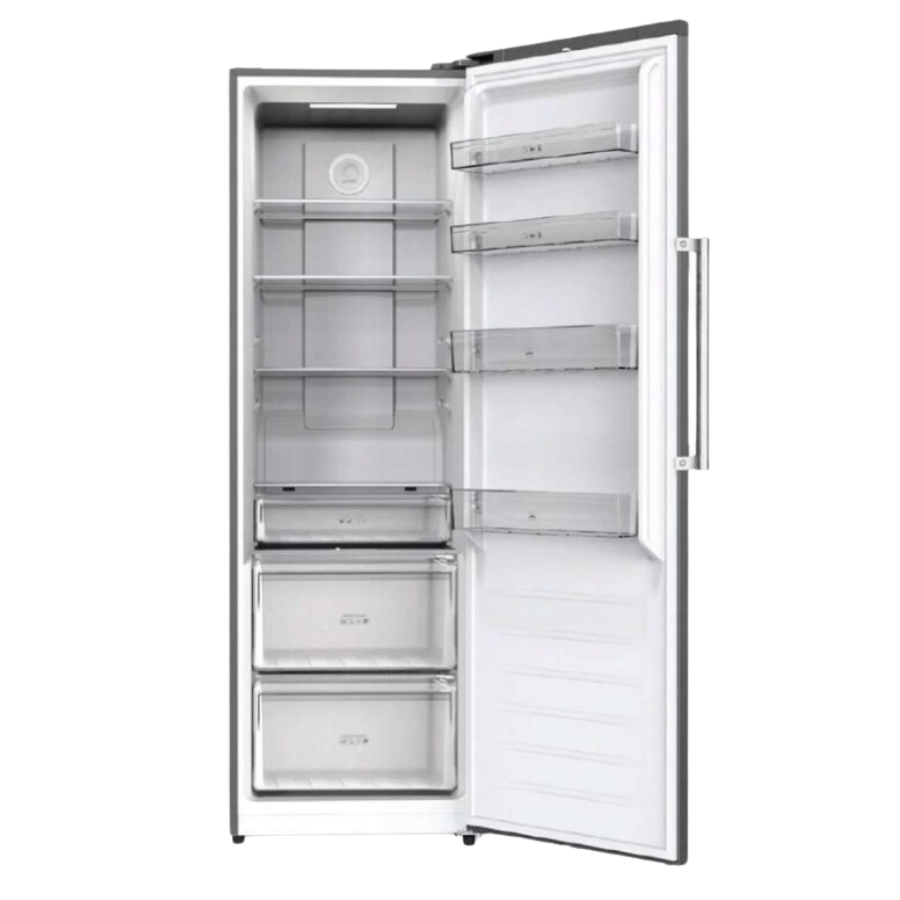 Réfrigérateur 1 Porte Tout Utile AMICA H185cm INOX - LxH 60x185 Cm - 387 Litres